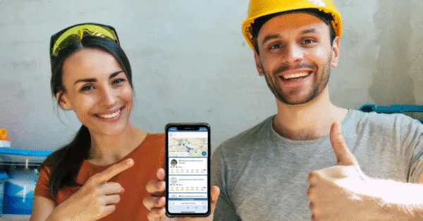 Application web Click 'n Connect de mise en relation entre clients et professionnels du bâtiment