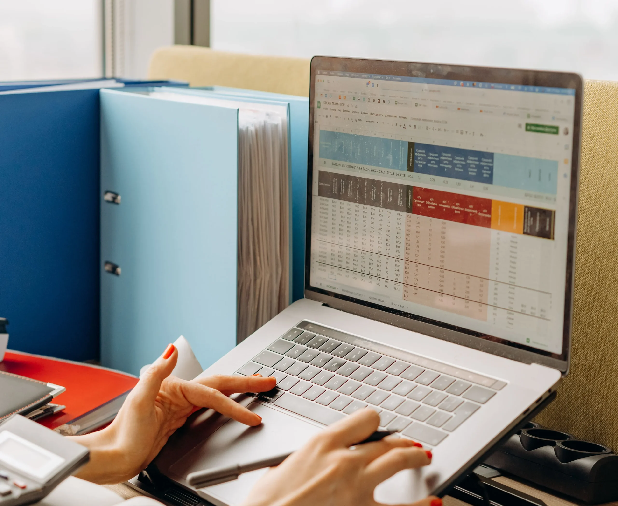 Tableau Excel utilisé pour une formation bureautique professionnelle